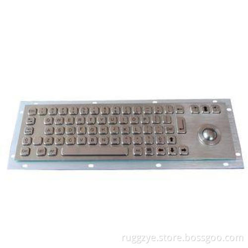68 keys compact format IP65 static stainless steel ATM keyb